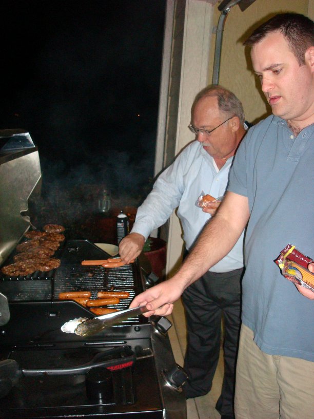 willandadri.com » Blog Archive » tom and will grill